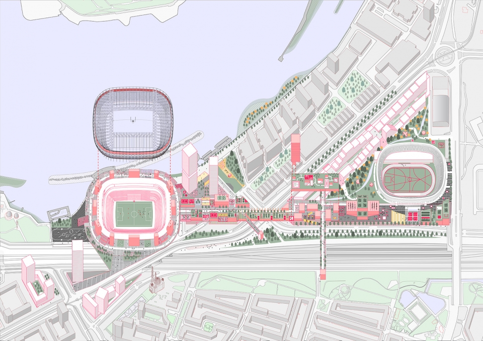 feyenoord city stadium by oma