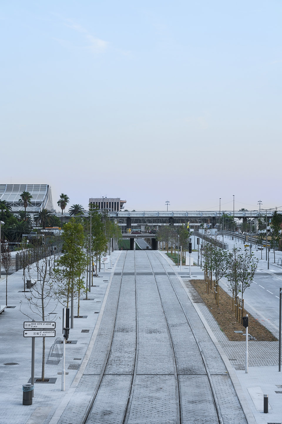 the central axis of the new multimodal hub in nice grand arenas by mateo arquitectura