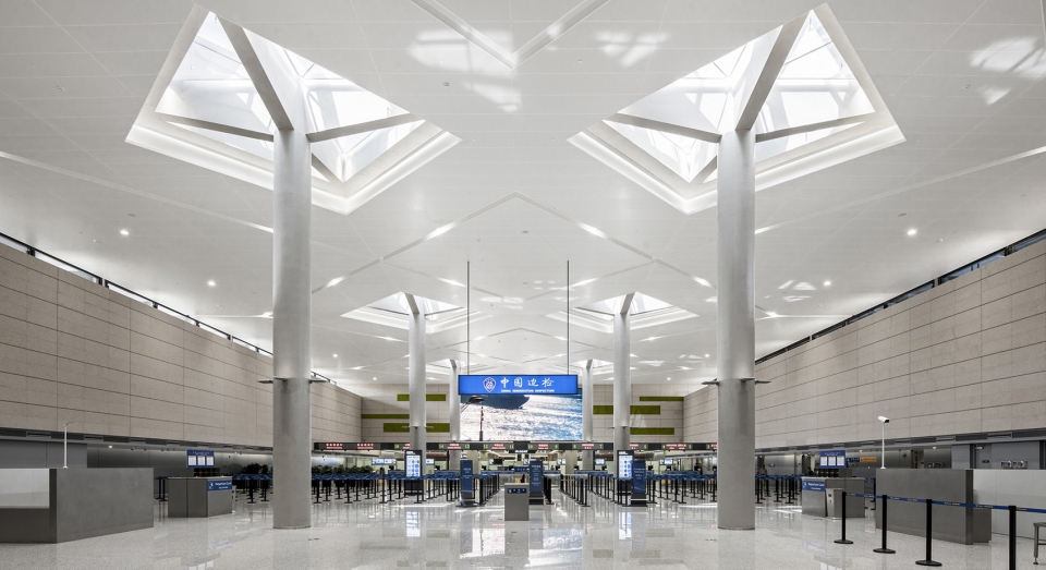 hongqiao international airport t1 china by east china architectural design research institute ecadi