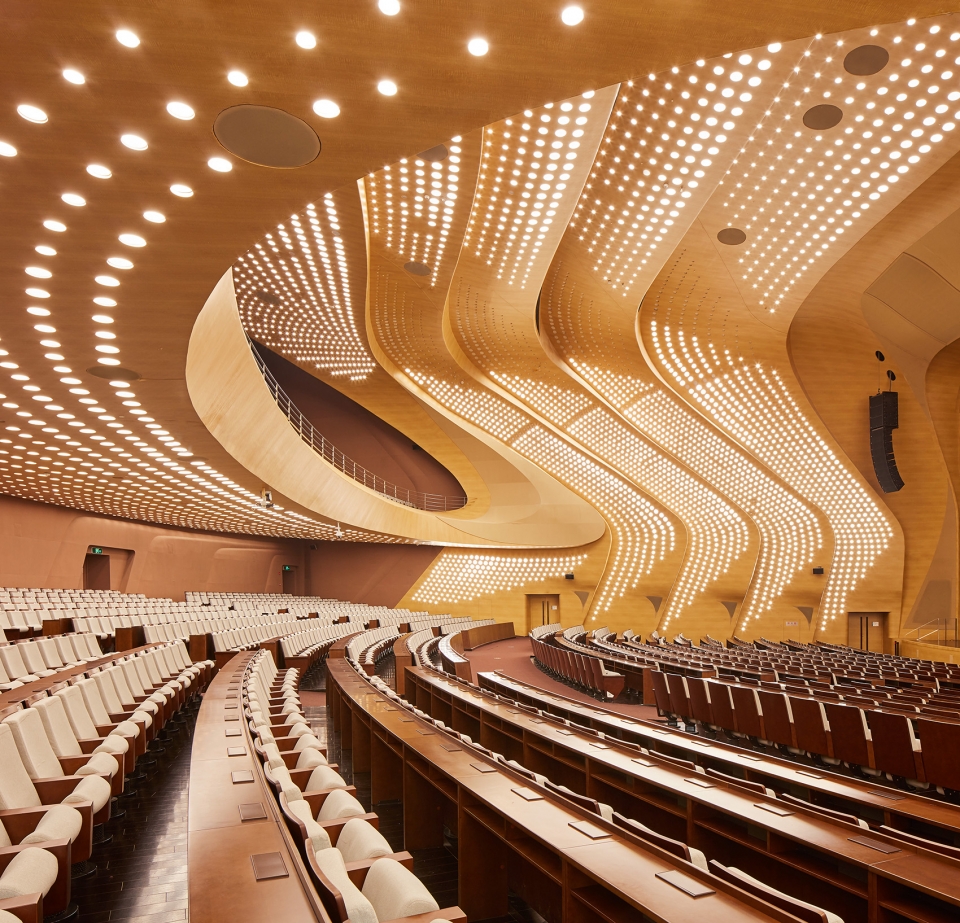 nanjing international youth cultural centre china by zaha hadid architects