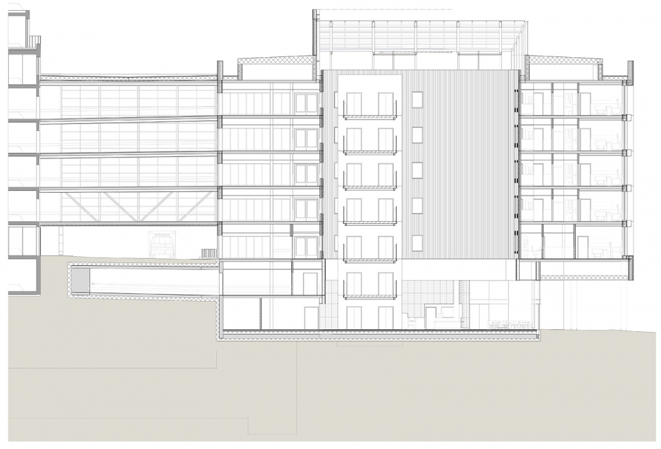 new extension to haraldplass hospital by c f moller architects