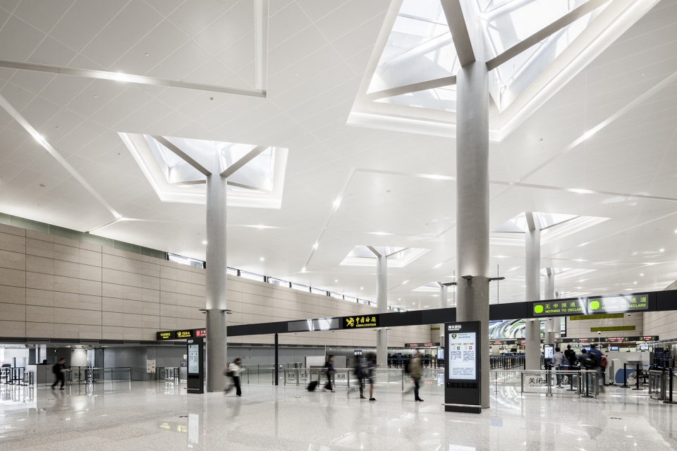 hongqiao international airport t1 china by east china architectural design research institute ecadi