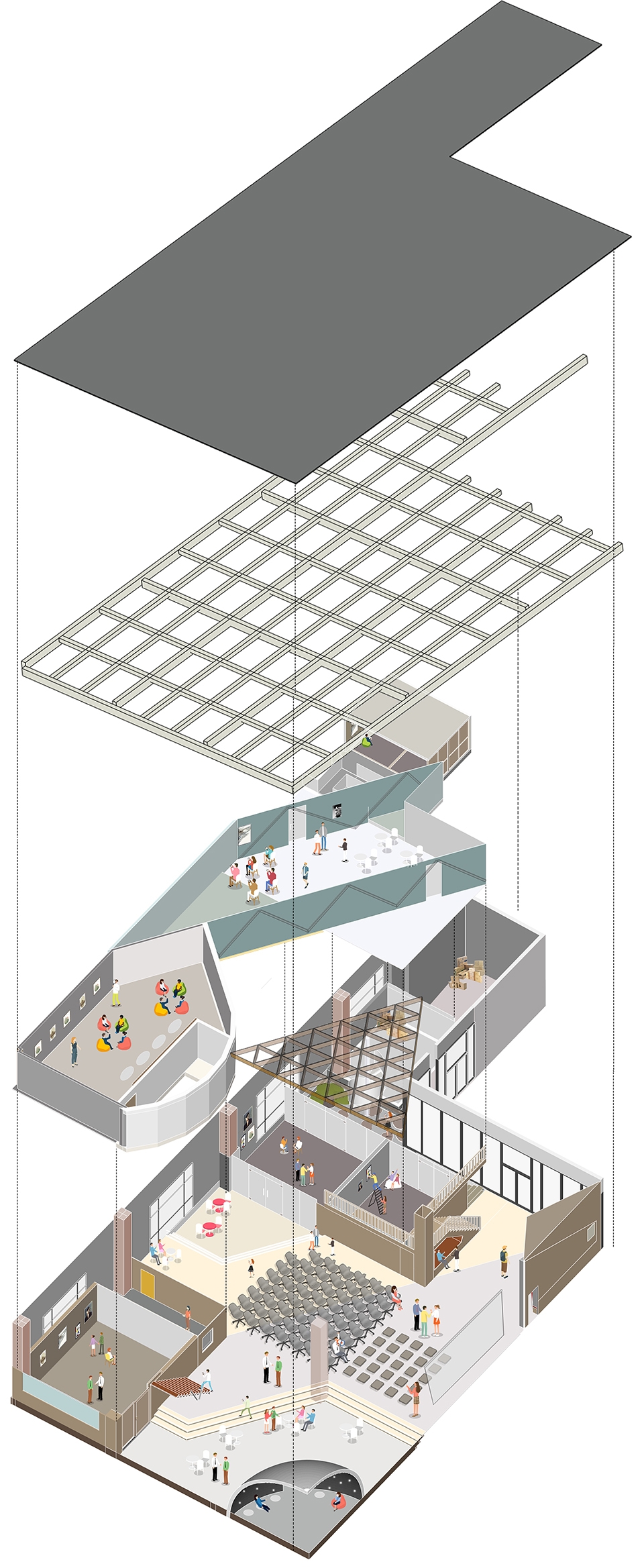 weirdo talk creative lab china by hypersity architects