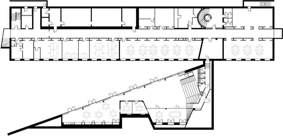 red cross volunteer house by cobe