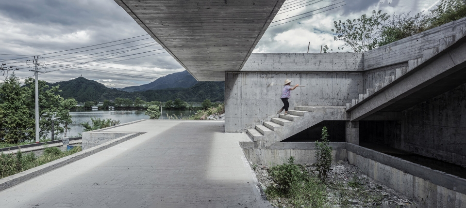 teahouse in jiuxing village by gad · line studio greenton architecture design
