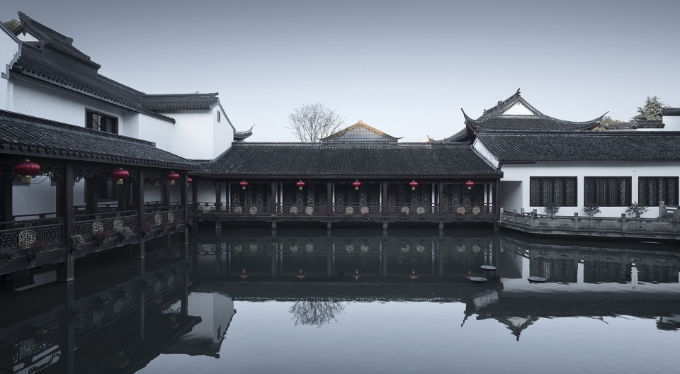 the new lobby in shaoxing hotel reconstruction and upgrading project china by architectural design and research institute of zhejiang uni...