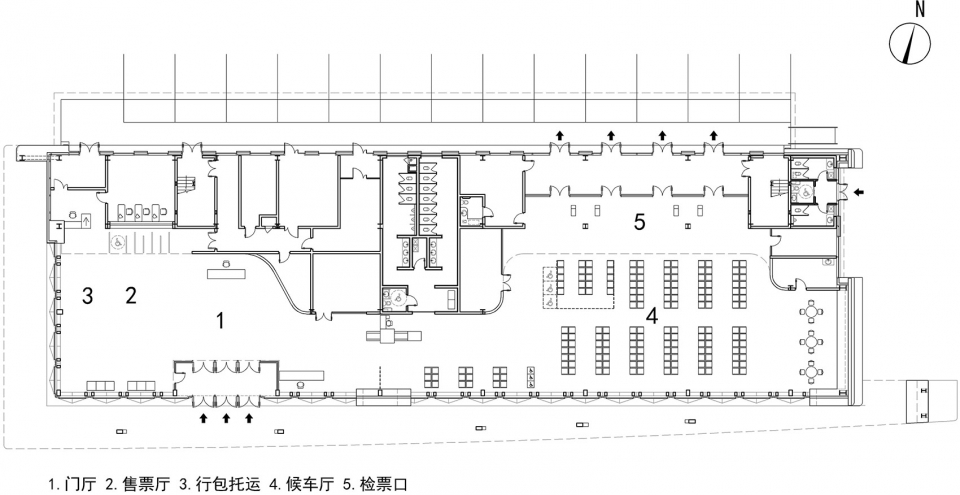 longjiang county highway passenger transport north station china by had architectstang jiajun studio