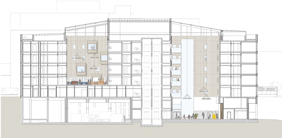 new extension to haraldplass hospital by c f moller architects