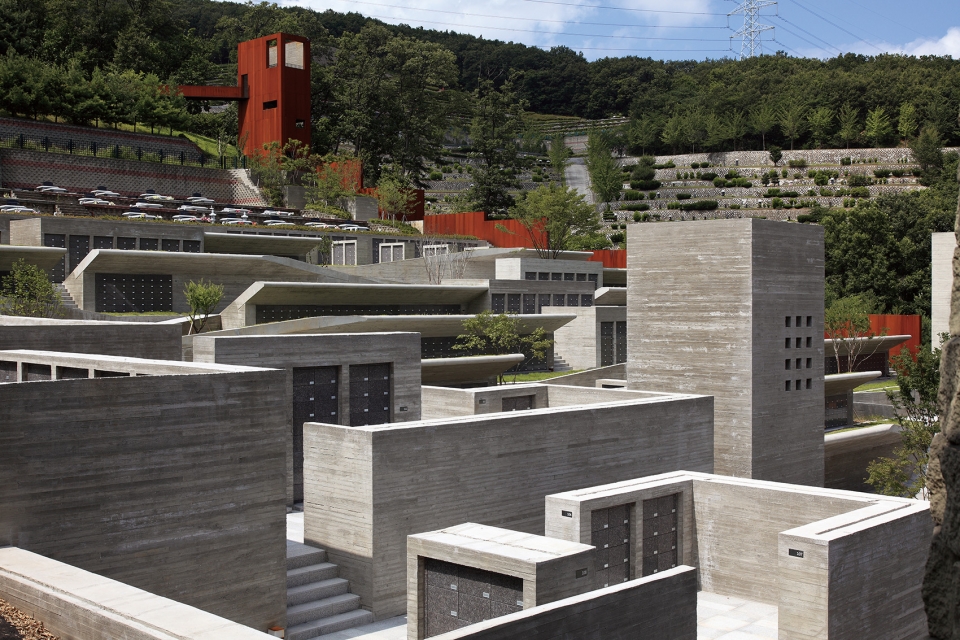 sian memorial park by iroje architects planners