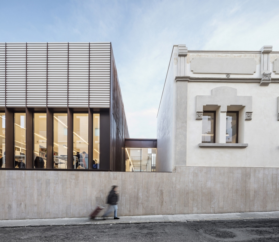 sant sadurni cultural center by taller 9s arquitectes