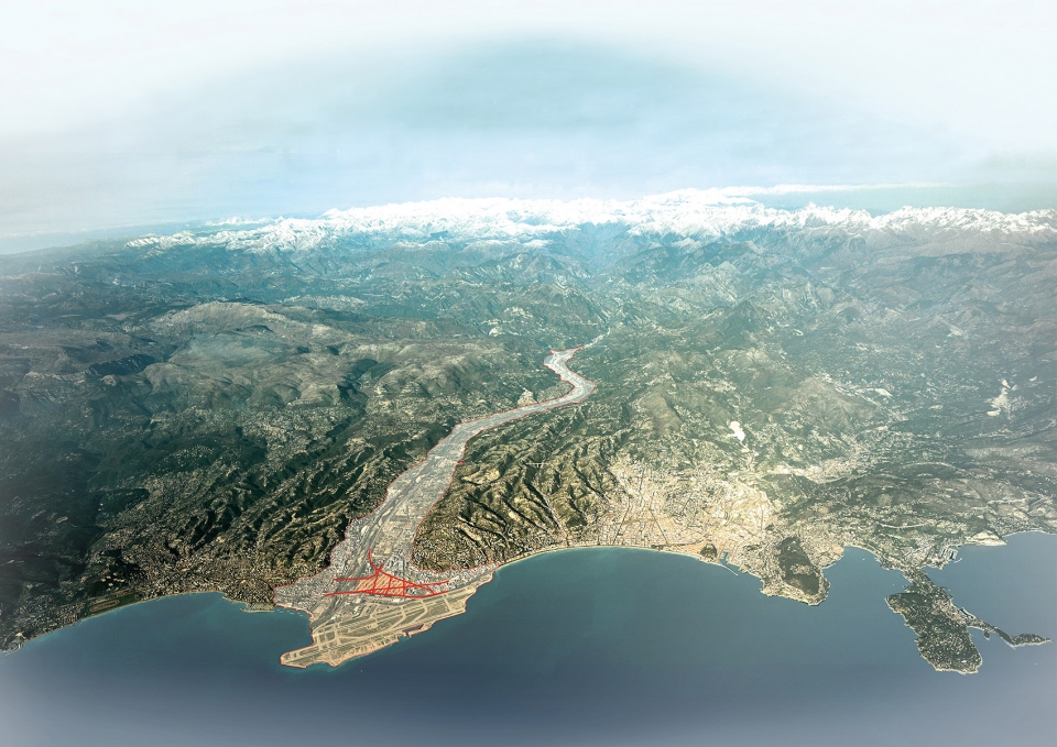 the central axis of the new multimodal hub in nice grand arenas by mateo arquitectura