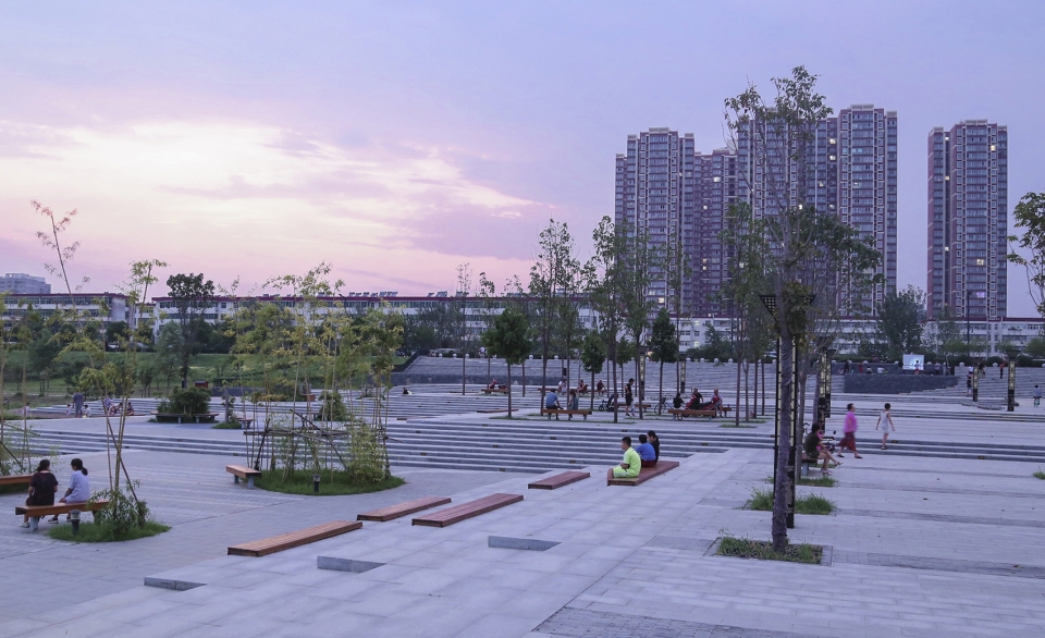 weiliu wetland park china by yifang ecoscape