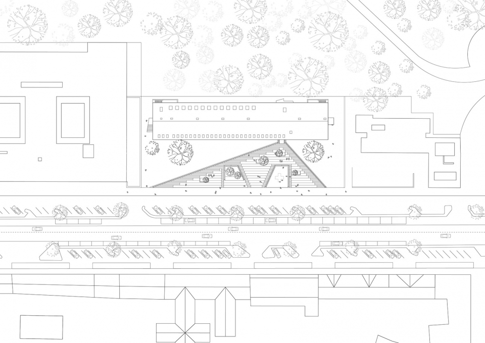 red cross volunteer house by cobe