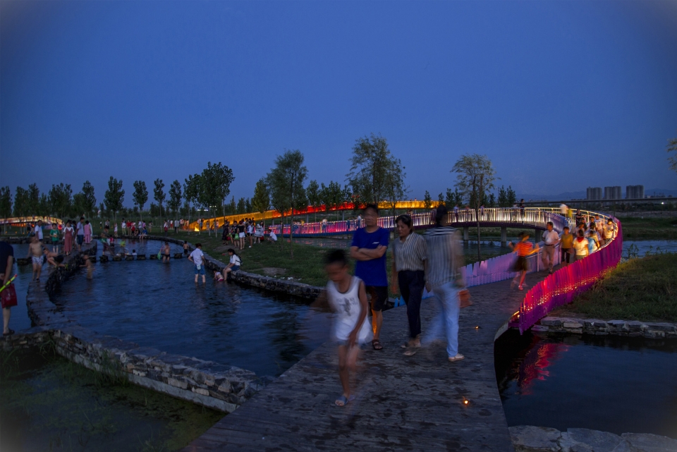 weiliu wetland park china by yifang ecoscape