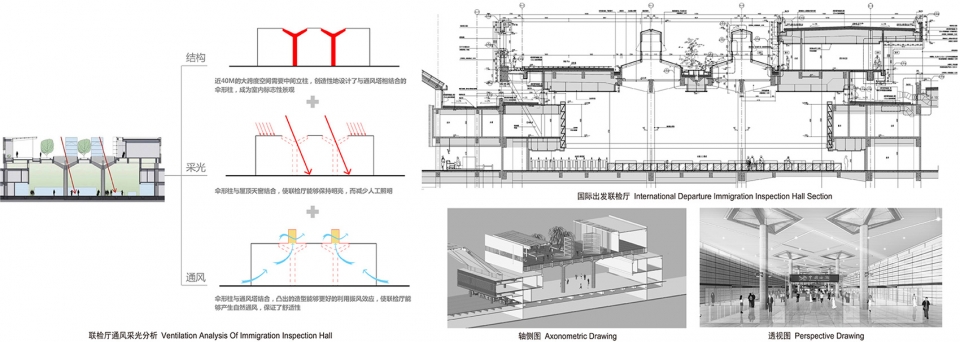 hongqiao international airport t1 china by east china architectural design research institute ecadi