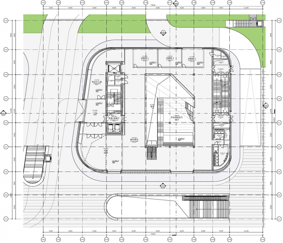 hree cultural centers one book mall china by mecanoo and ccdi