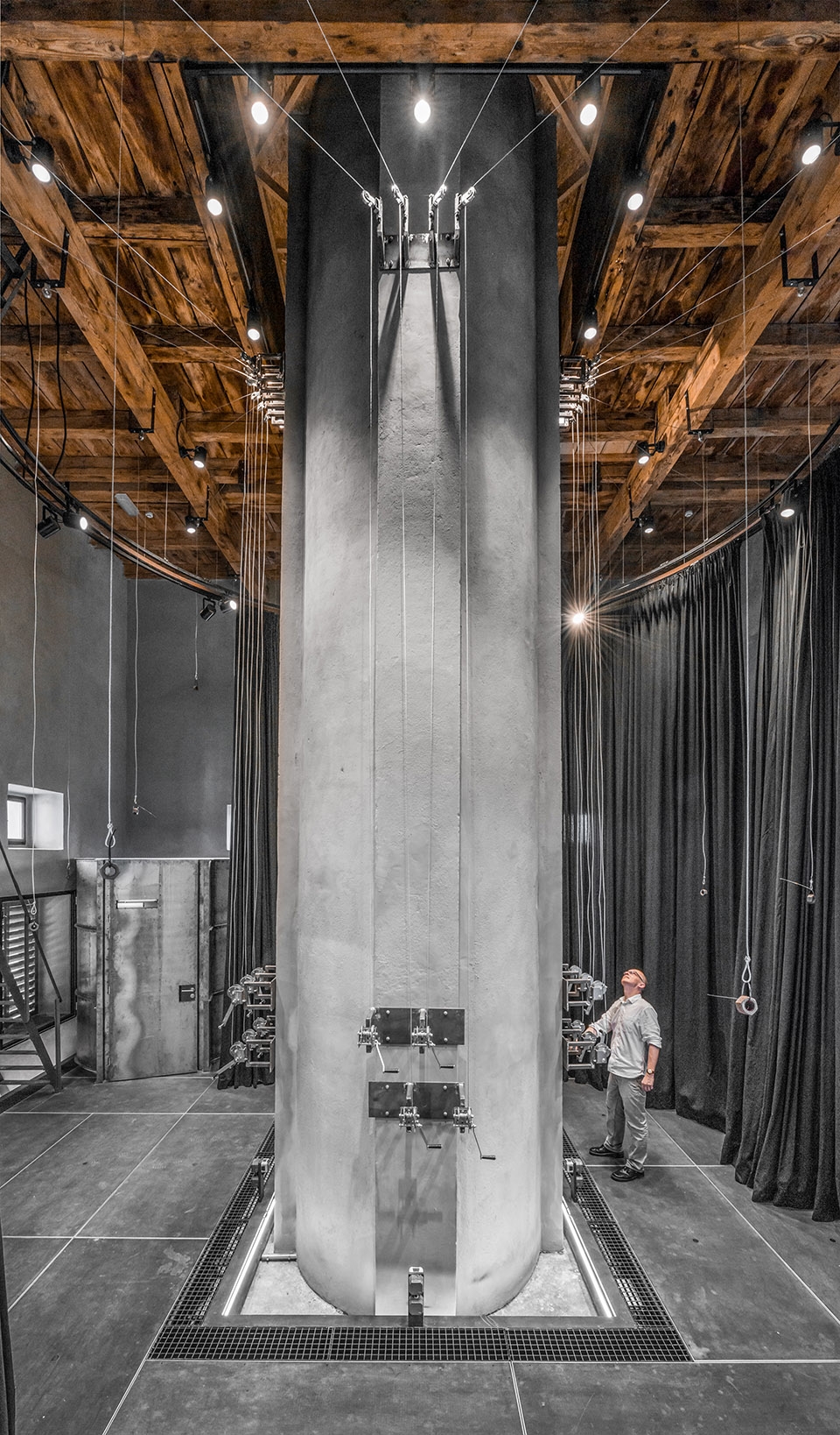 renovation of old water and observatory tower by petr hajek architekti