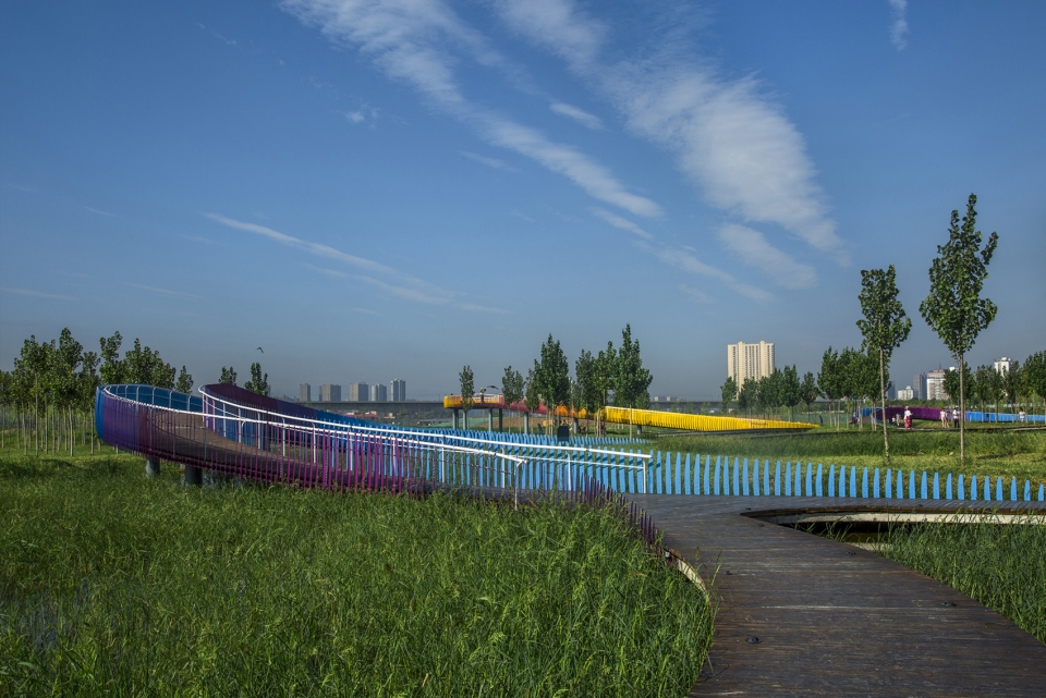 weiliu wetland park china by yifang ecoscape