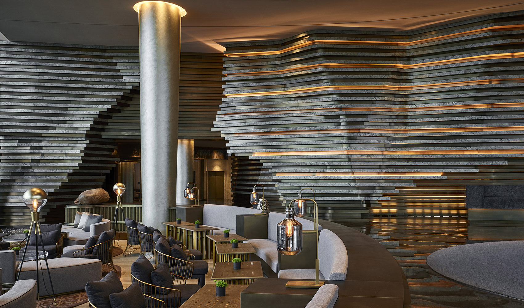 Interior Design of InterContinental Shanghai Wonderland Hotel by CCD ...