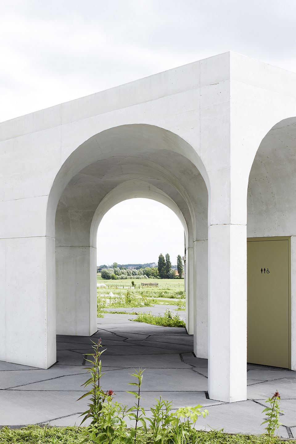 six vaults pavilion by gijs van vaerenbergh