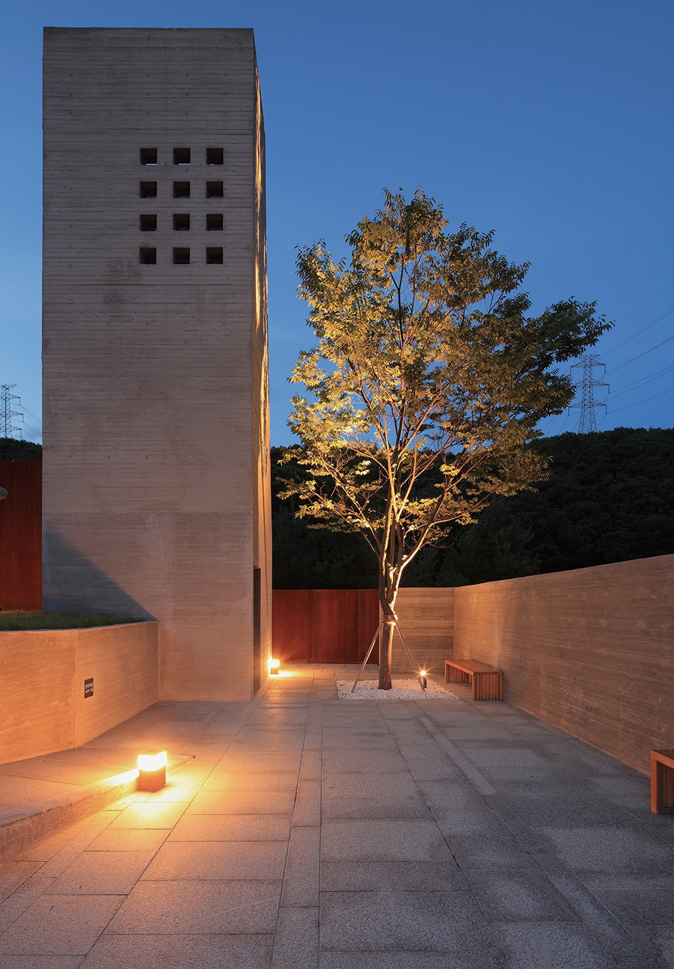sian memorial park by iroje architects planners