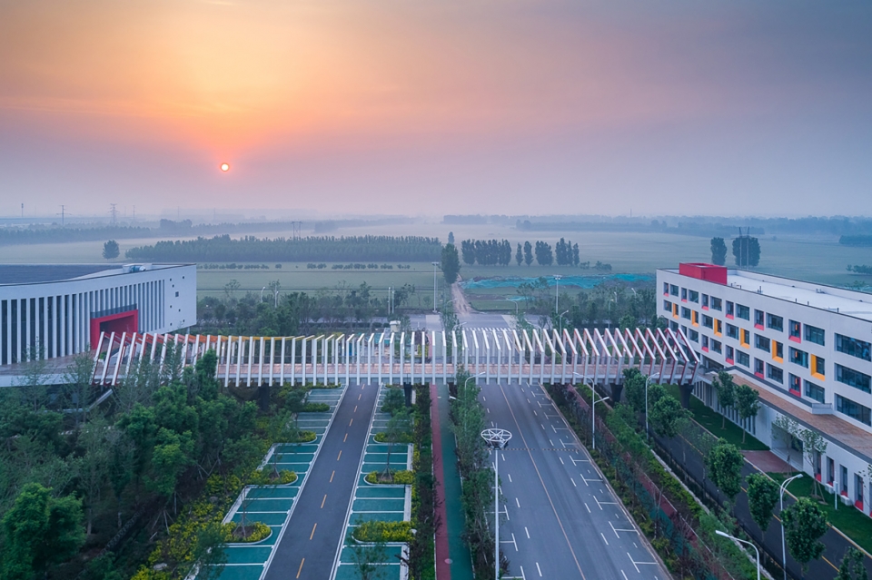 haida xingzhi school jining china by bpd