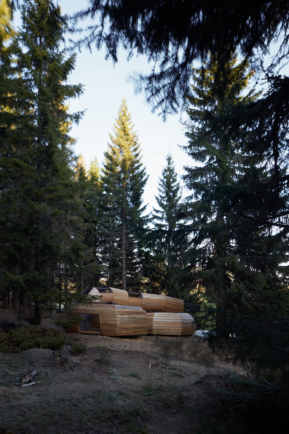 pecka playscape by molo architekti