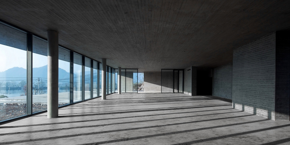 teahouse in jiuxing village by gad · line studio greenton architecture design