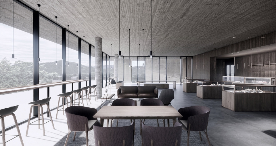 teahouse in jiuxing village by gad · line studio greenton architecture design