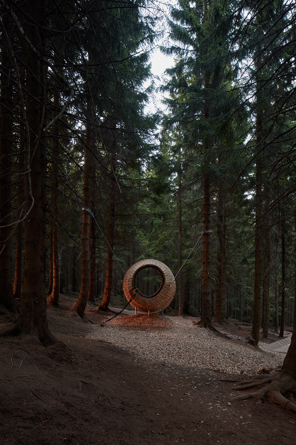 pecka playscape by molo architekti