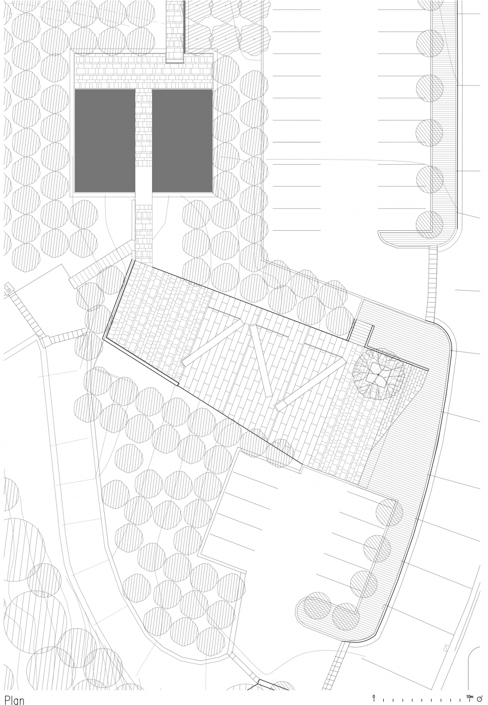 sian memorial park by iroje architects planners