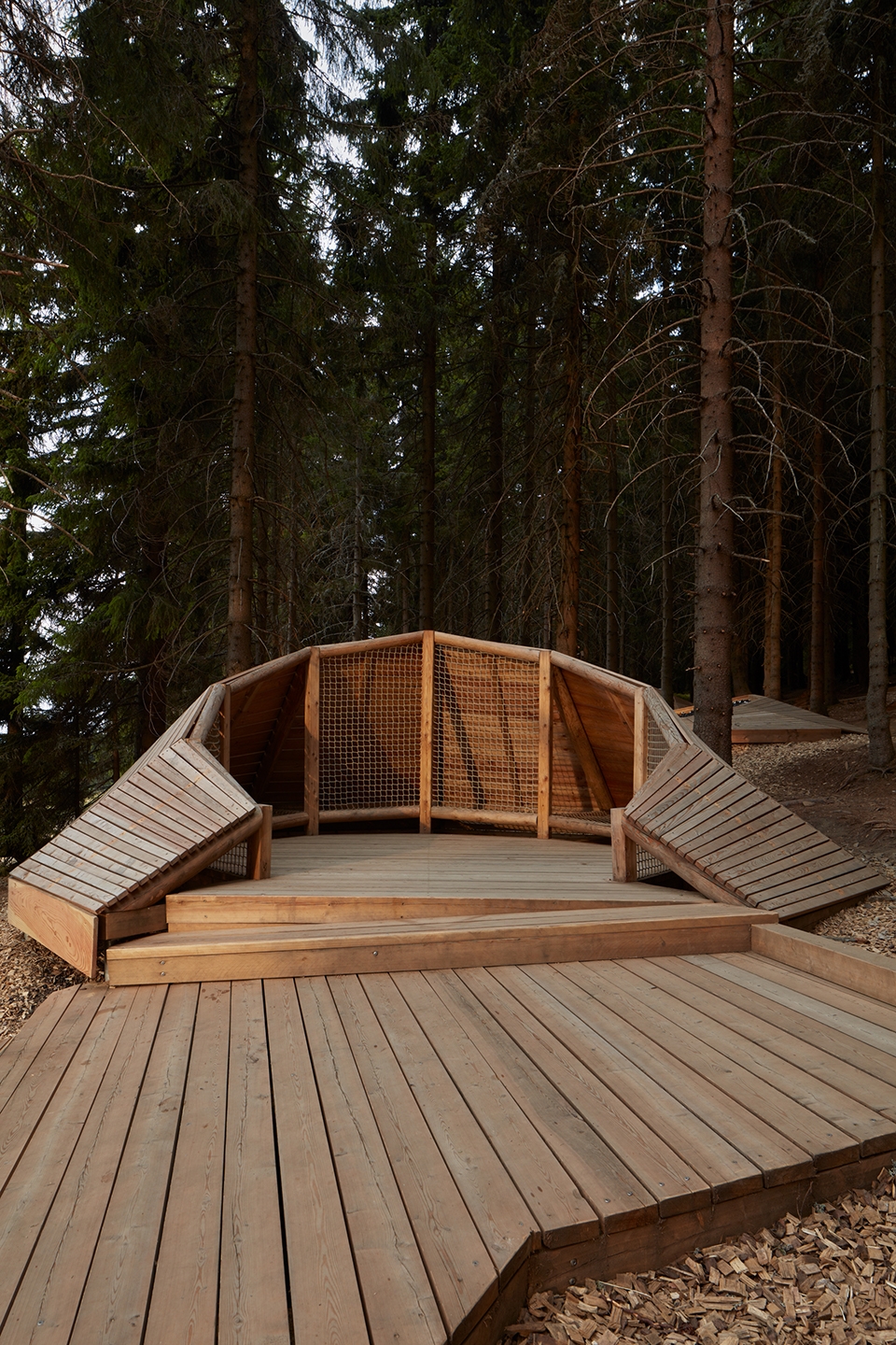pecka playscape by molo architekti