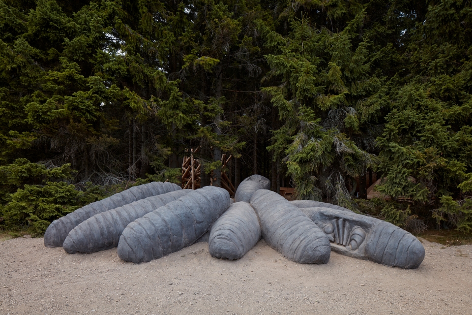 pecka playscape by molo architekti