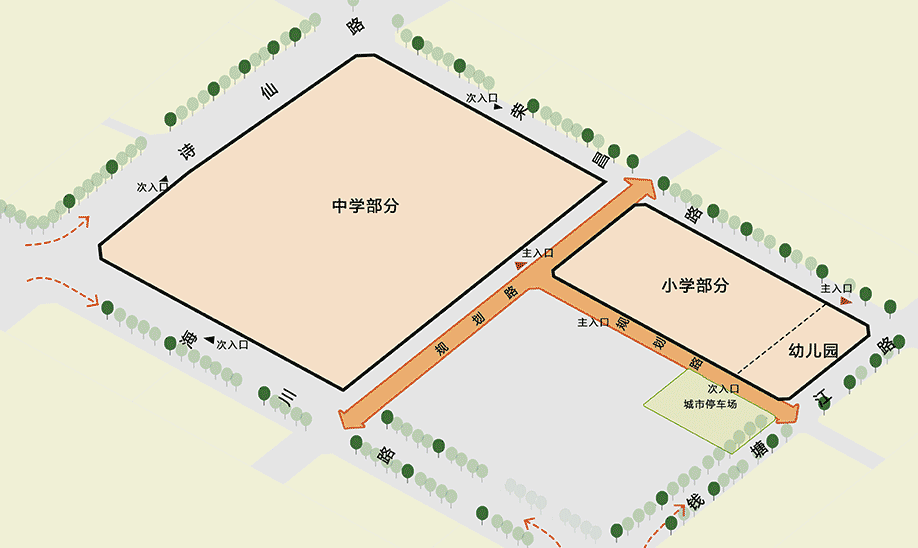 haida xingzhi school jining china by bpd