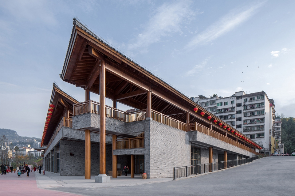 Yunyang Sifangjing Service Building Tanghua Architect Associates
