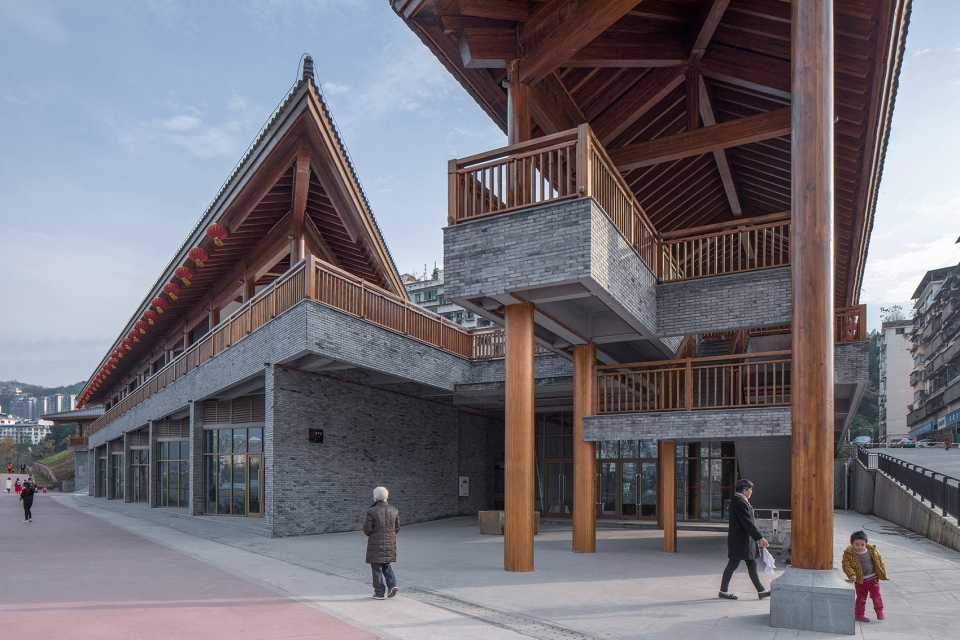 Yunyang Sifangjing Service Building Tanghua Architect Associates