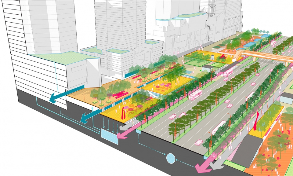 Luohu Streetscape sasaki
