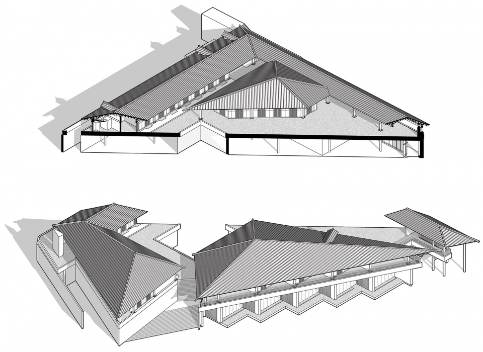 Yunyang Sifangjing Service Building Tanghua Architect Associates