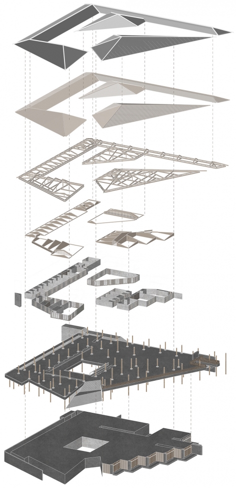 Yunyang Sifangjing Service Building Tanghua Architect Associates