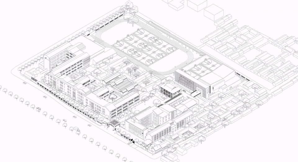 北京三十五中高中新校园 / 中国建筑设计研究院基础教育建筑设计研究