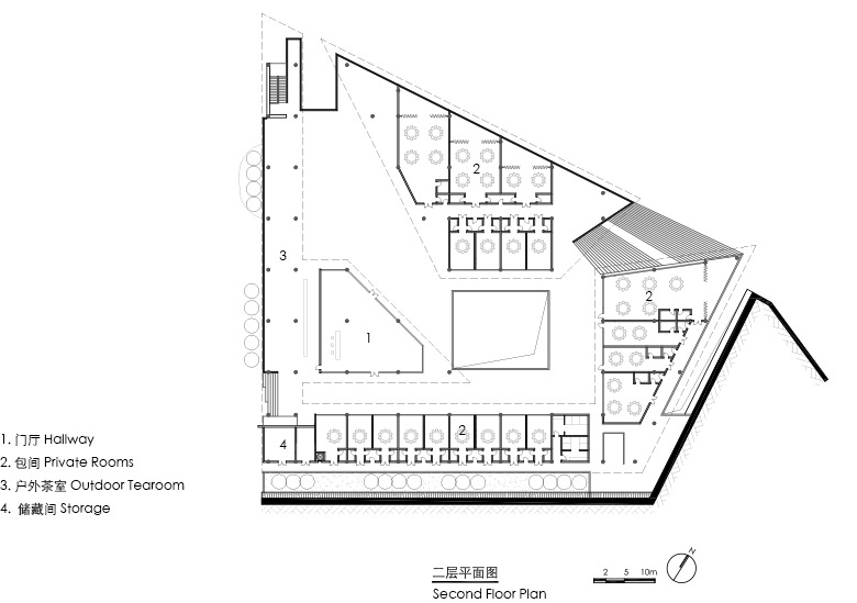 Yunyang Sifangjing Service Building Tanghua Architect Associates