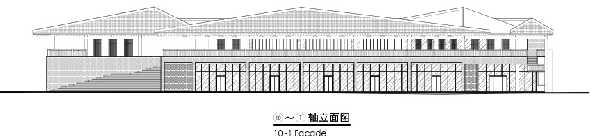 Yunyang Sifangjing Service Building Tanghua Architect Associates
