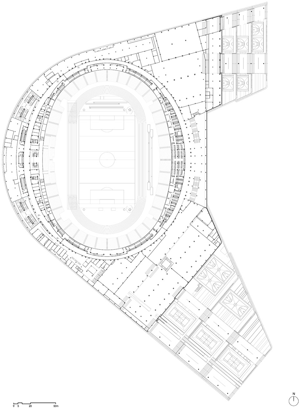 Olympic Sports Center In Suzhou China By Gmp 