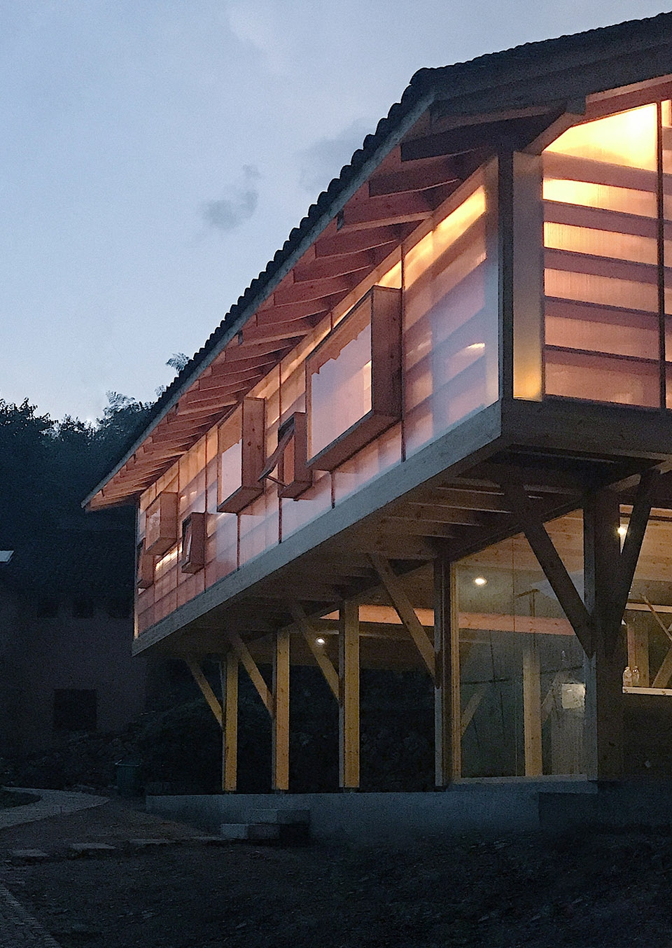 .傍晚的书屋 Book house in the evening
