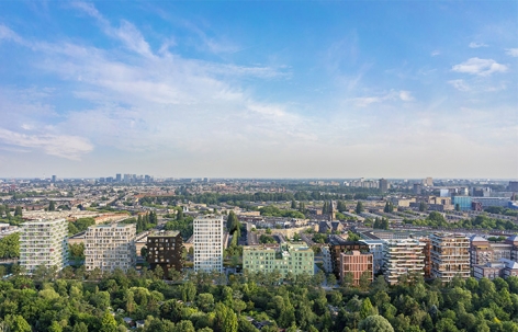 Westerpark West住宅区，阿姆斯特丹 / MVRDV