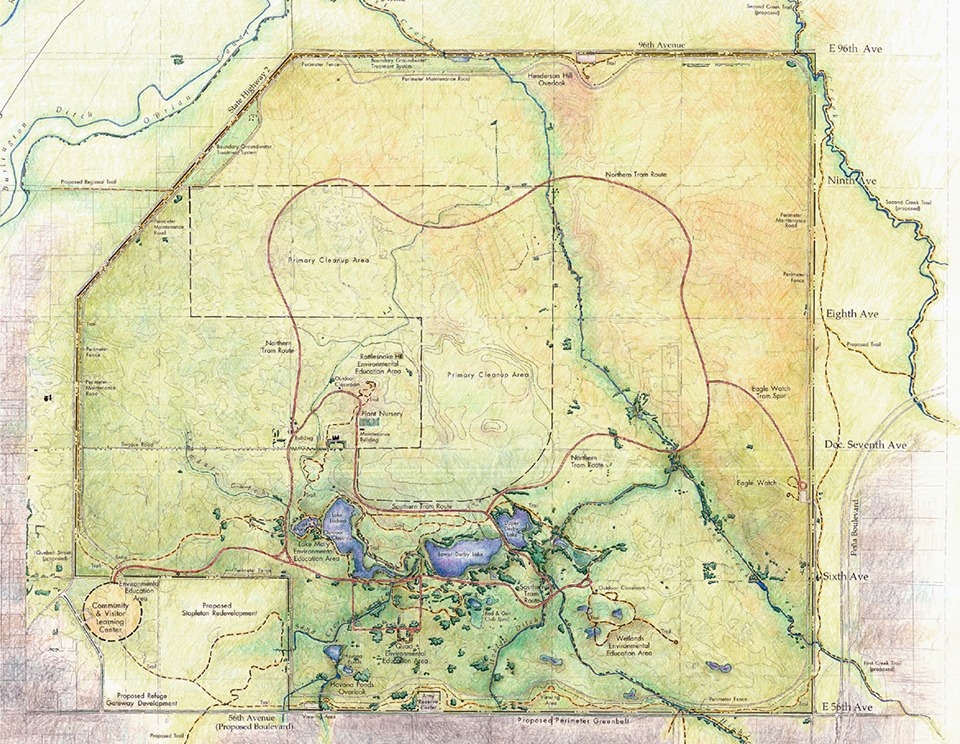 2018 asla the landmark award the rocky mountain arsenal national wildlife refuge comprehensive management plan by design workshop denver