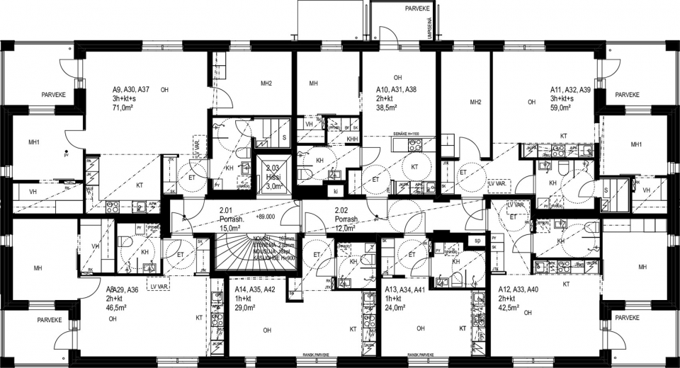 albertinpiha housing by jkmm architects