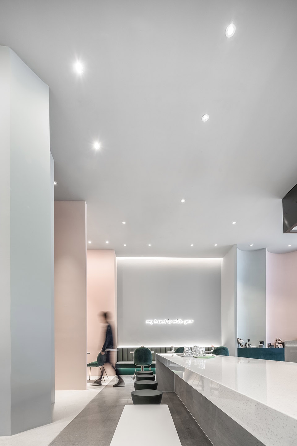 collection shop of coffee and floriculture china by nonezone space atelier