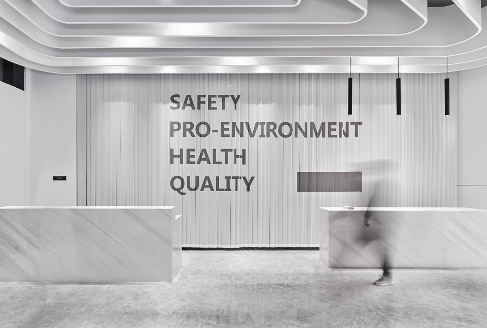 emtek letter testing exhibition hall by zones design studio
