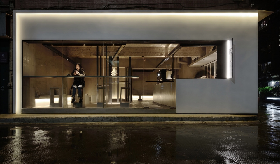 yao cafe china by point depth interior design